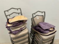 15No. BANQUETING/ STACKING CHAIRS - INCOMPLETE - 2