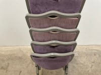 8No. BANQUETING/ STACKING CHAIRS - 3