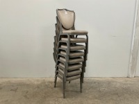 8No. BANQUETING/ STACKING CHAIRS