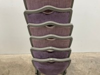 8No. BANQUETING/ STACKING CHAIRS - 3