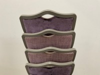 8No. BANQUETING/ STACKING CHAIRS - 4