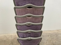 8No. BANQUETING/ STACKING CHAIRS - 3
