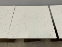 4No. SQUARE DINING TABLES - 6