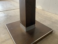 4No. SQUARE DINING TABLES - 9