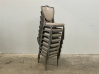 8No. BANQUETING/ STACKING CHAIRS