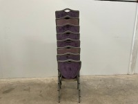 8No. BANQUETING/ STACKING CHAIRS - 2