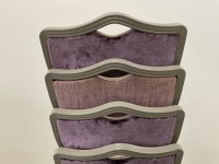 8No. BANQUETING/ STACKING CHAIRS - 4