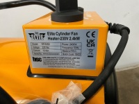 UNUSED ELITE 2.4KW 240v FAN HEATER - 2
