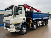 DAF CF440 EURO 6 8X4 32 TON GRAB LORRY - 3