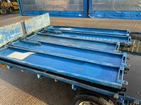 IFOR WILLIAMS 14ft TWIN AXLE DROPSIDE TRAILER  - 5