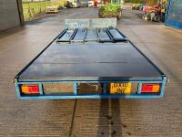 IFOR WILLIAMS 14ft TWIN AXLE DROPSIDE TRAILER  - 9