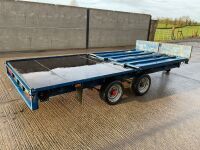 IFOR WILLIAMS 14ft TWIN AXLE DROPSIDE TRAILER  - 10