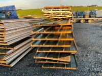 LARGE SELECTION OF 40mm INSULATED CLADDING SHEETS & ASSORTED FLASHING - 2