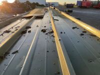 LARGE SELECTION OF 40mm INSULATED CLADDING SHEETS & ASSORTED FLASHING - 20