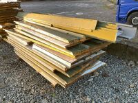 LARGE SELECTION OF 40mm INSULATED CLADDING SHEETS & ASSORTED FLASHING - 21