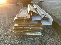 LARGE SELECTION OF 40mm INSULATED CLADDING SHEETS & ASSORTED FLASHING - 22