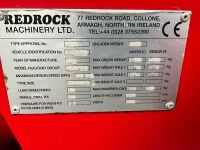 REDROCK 4000 GALLON TWIN AXLE SLURRY TANKER - 12
