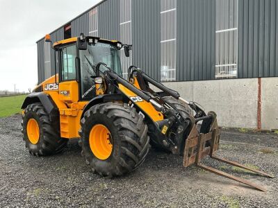 JCB 419S AGRI ARTICULATED LOADING SHOVEL