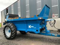 K TWO DUO 900 SINGLE AXLE DUNG SPREADER