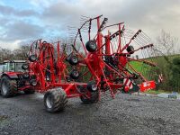 KUHN GA13231 FOUR ROTO 50ft SINGLE AXLE RAKE - 6