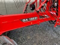 KUHN GA13231 FOUR ROTO 50ft SINGLE AXLE RAKE - 11