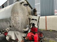 NEW ROCK 2000 GALLON SINGLE AXLE TOP FILL SLURRY TANKER - 8