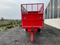 JOHNSTON 18ft TWIN AXLE SILAGE TRAILER - 2