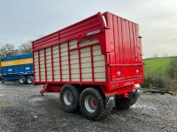 JOHNSTON 18ft TWIN AXLE SILAGE TRAILER - 4