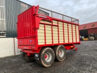 JOHNSTON 18ft TWIN AXLE SILAGE TRAILER - 6