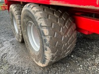 JOHNSTON 18ft TWIN AXLE SILAGE TRAILER - 8