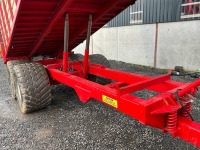 JOHNSTON 18ft TWIN AXLE SILAGE TRAILER - 21