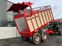 JOHNSTON 18ft TWIN AXLE SILAGE TRAILER - 23