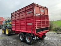 REDROCK 16ft TWIN AXLE SILAGE TRAILER - 3