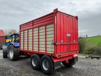 JOHNSTON 16ft TWIN AXLE SILAGE TRAILER - 3