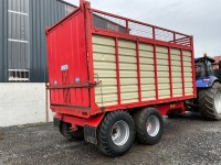 JOHNSTON 16ft TWIN AXLE SILAGE TRAILER - 5