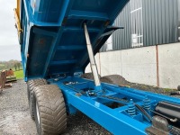 KANE 18ft HALF PIPE TWIN AXLE SILAGE TRAILER - 19