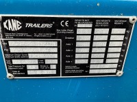 KANE 18ft HALF PIPE TWIN AXLE SILAGE TRAILER - 16