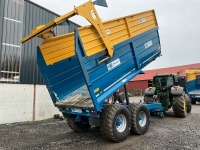 KANE 18ft HALF PIPE TWIN AXLE SILAGE TRAILER - 21