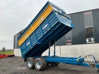 KANE&nbsp;CLASSIC 18ft TWIN AXLE SILAGE TRAILER - 18