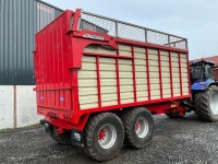JOHNSTON 18ft TWIN AXLE SILAGE TRAILER - 5