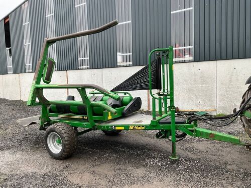 McHALE 991BJS SINGLE AXLE WRAPPER