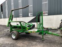 McHALE 991BJS SINGLE AXLE WRAPPER