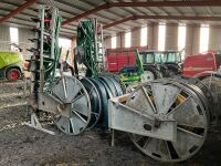 AG EQUIP 12m DRIBBLE BAR SLURRY SYSTEM FRONT & REAR REELERS & HOSE - 16