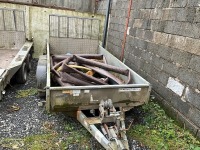 IFOR WILLIAMS 10ft x 5.6ft 2700KGS TWIN AXLE PLANT TRAILER - 2