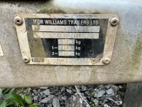 IFOR WILLIAMS 10ft x 5.6ft 2700KGS TWIN AXLE PLANT TRAILER - 4