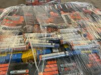 PALLET TO INC. LARGE SELECTION OF ASSORTED UNUSED PASLODE NAILS & GAS - 7