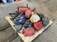 PALLET TO INC. APPROX. 20No. FALL ARREST BLOCKS - 6