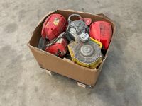 WOODEN CRATE TO INC. APPROX. 10No. FALL ARREST BLOCKS