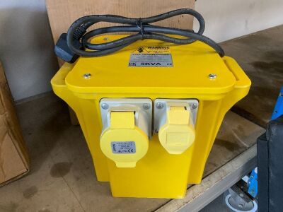 UNUSED 5KVA TRANSFORMER BOX