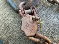 2No. 10mm SINGLE LEG LIFTING CHAINS - 5